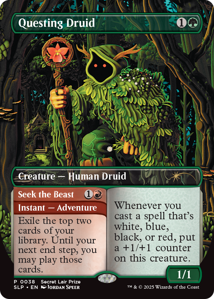 Questing Druid [Secret Lair Showdown] | The CG Realm