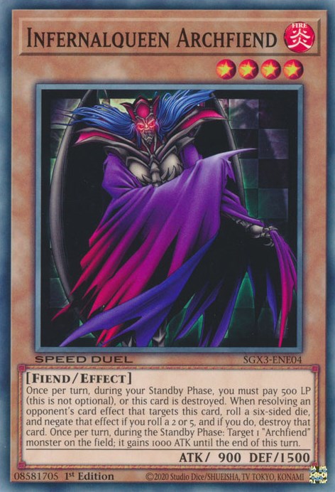 Infernalqueen Archfiend [SGX3-ENE04] Common | The CG Realm