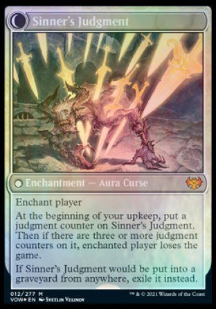 Faithbound Judge (PRE-012) - Innistrad: Crimson Vow Promos: (Double Faced Transform) Foil