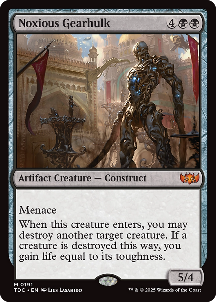 Noxious Gearhulk [Tarkir: Dragonstorm Commander] | The CG Realm