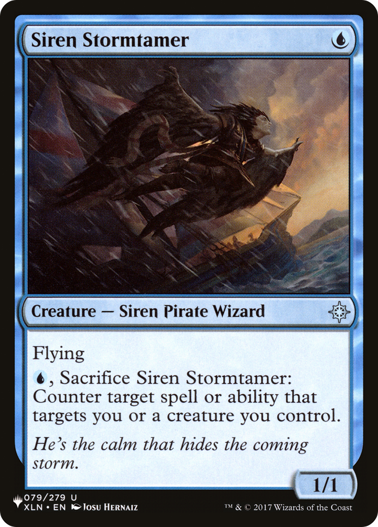 Siren Stormtamer [The List] | The CG Realm