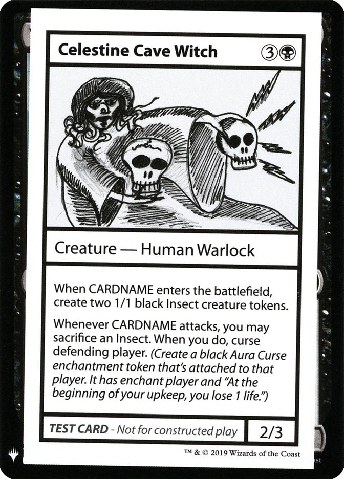 Celestine Cave Witch [Mystery Booster Playtest Cards] | The CG Realm