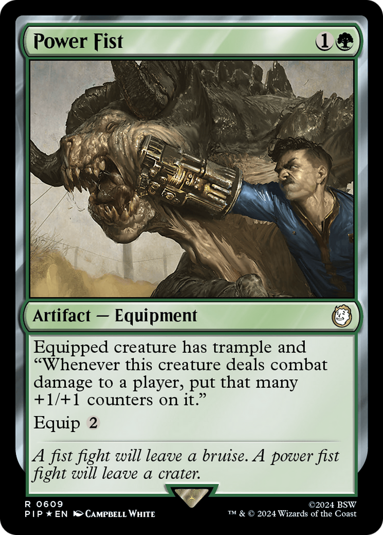 Power Fist (Surge Foil) [Fallout] | The CG Realm