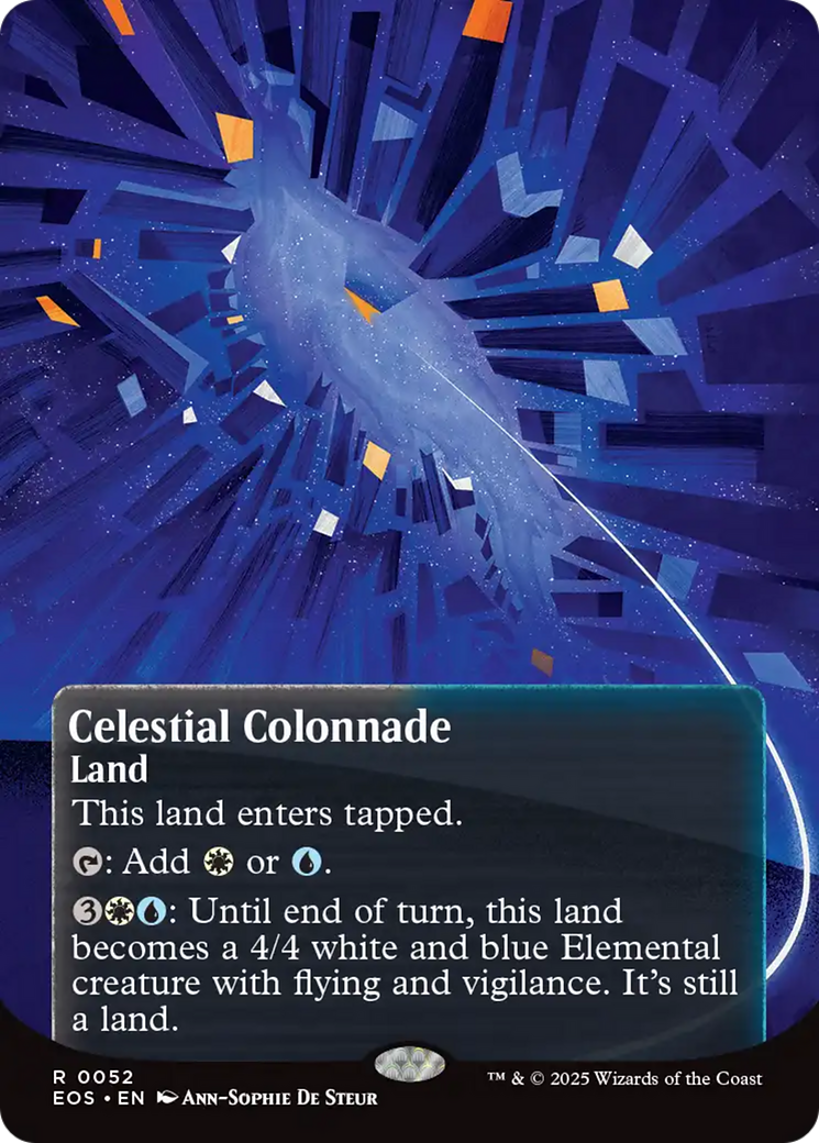 Celestial Colonnade (0052) (Borderless) [Edge of Eternities: Stellar Sights] | The CG Realm