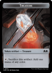 Treasure // Food (0011) Double-Sided Token [Wilds of Eldraine Tokens] | The CG Realm
