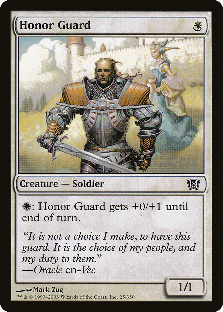 Honor Guard (8ED-025) - 8th Edition