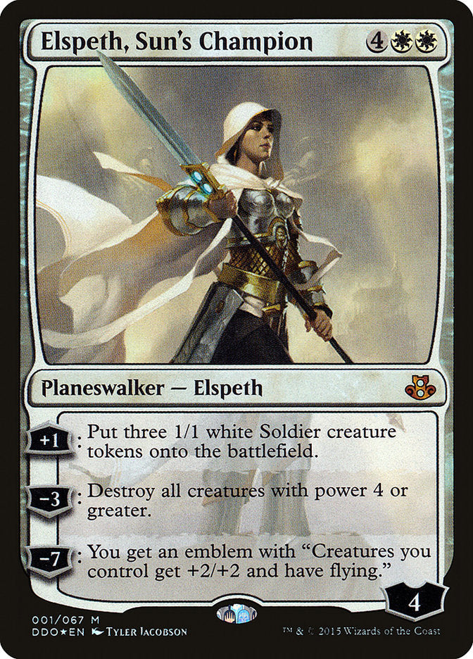 Elspeth, Sun's Champion [Duel Decks: Elspeth vs. Kiora] | The CG Realm