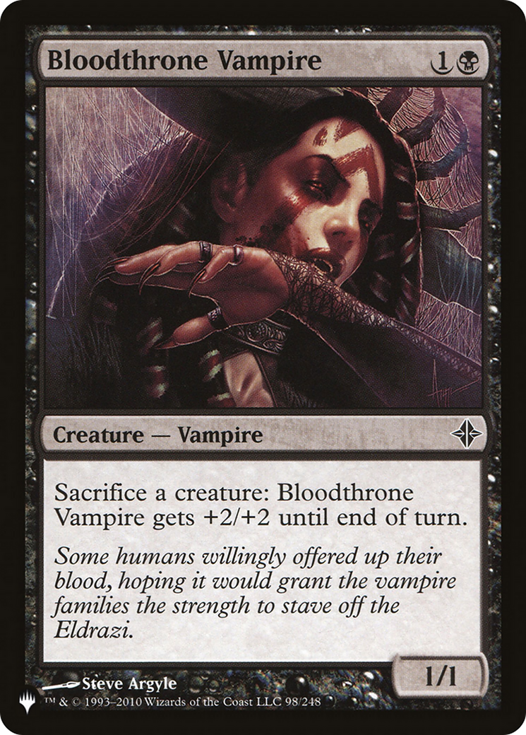 Bloodthrone Vampire [The List] | The CG Realm