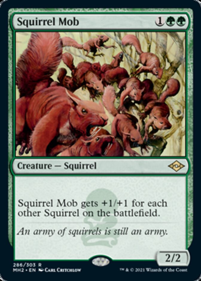 Squirrel Mob (MH2-286) - Modern Horizons 2