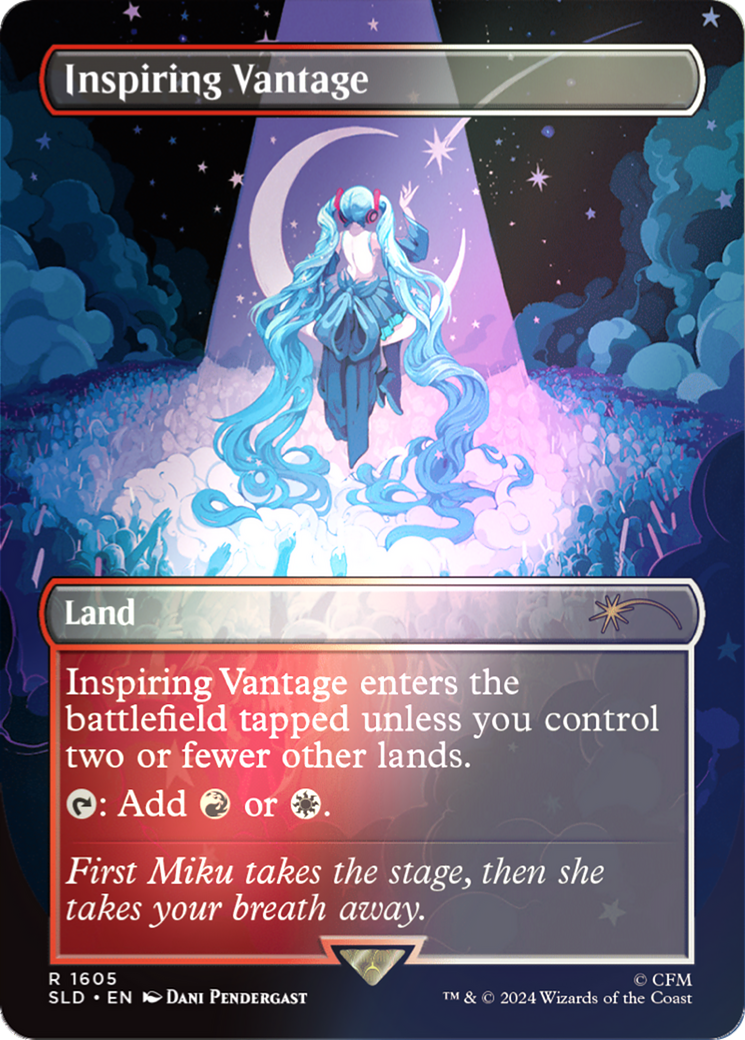 Inspiring Vantage (1605) (Rainbow Foil) [Secret Lair Drop Series] | The CG Realm