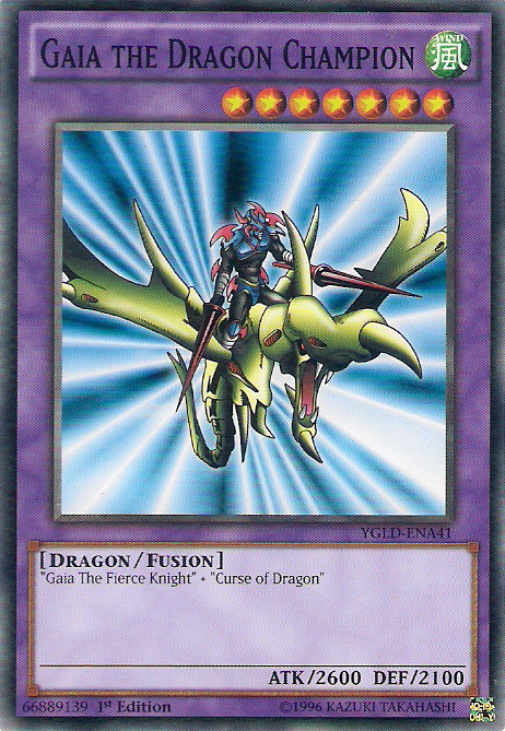 Gaia the Dragon Champion [YGLD-ENA41] Common | The CG Realm