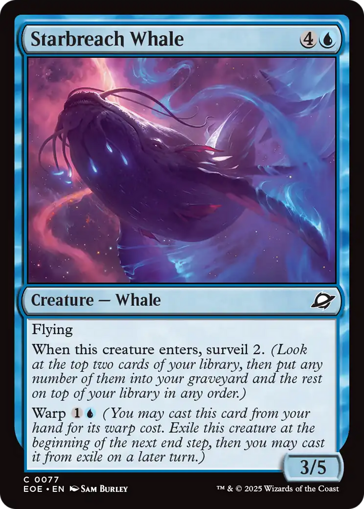 Starbreach Whale [Edge of Eternities] | The CG Realm