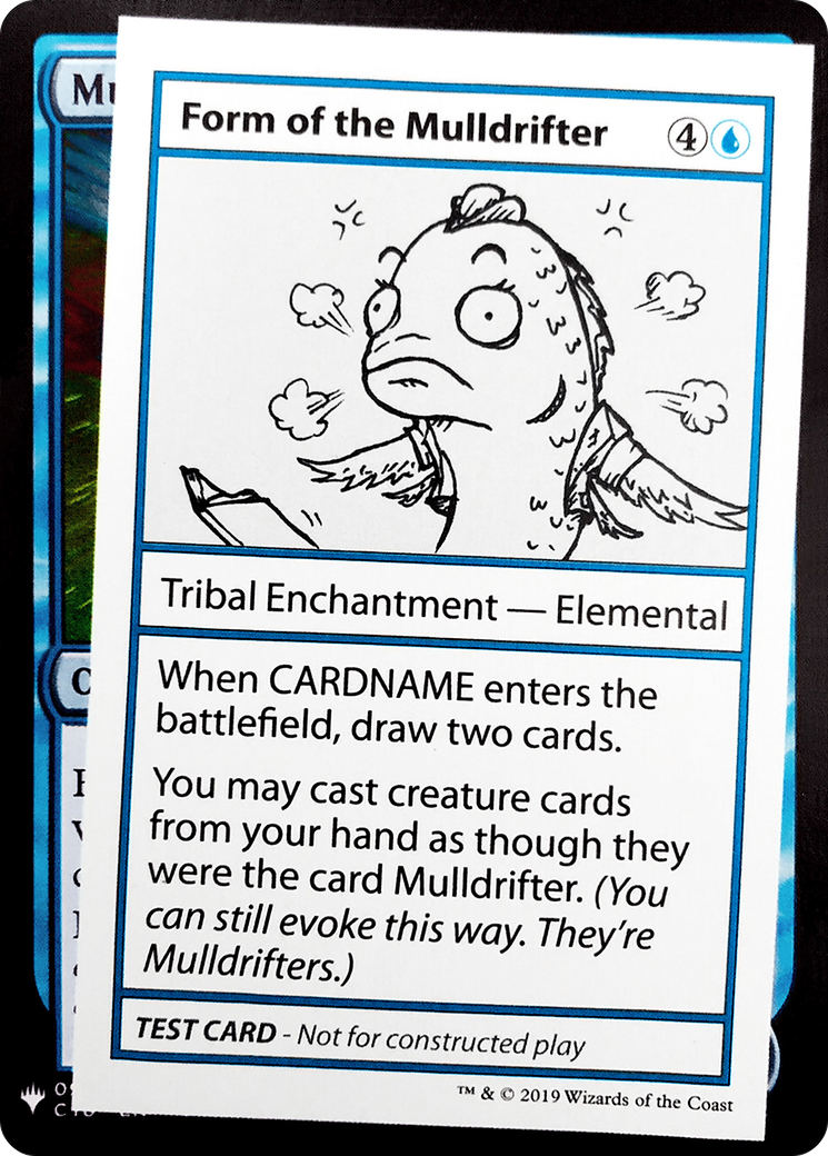 Form of the Mulldrifter (CMB1-022) - Mystery Booster Playtest Cards 2019