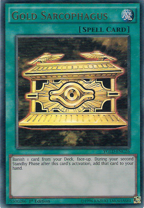 Gold Sarcophagus [YGLD-ENC26] Ultra Rare | The CG Realm