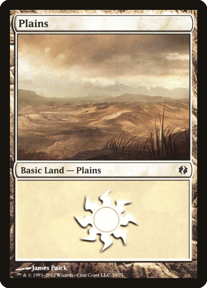 Plains (39) [Duel Decks: Venser vs. Koth] | The CG Realm