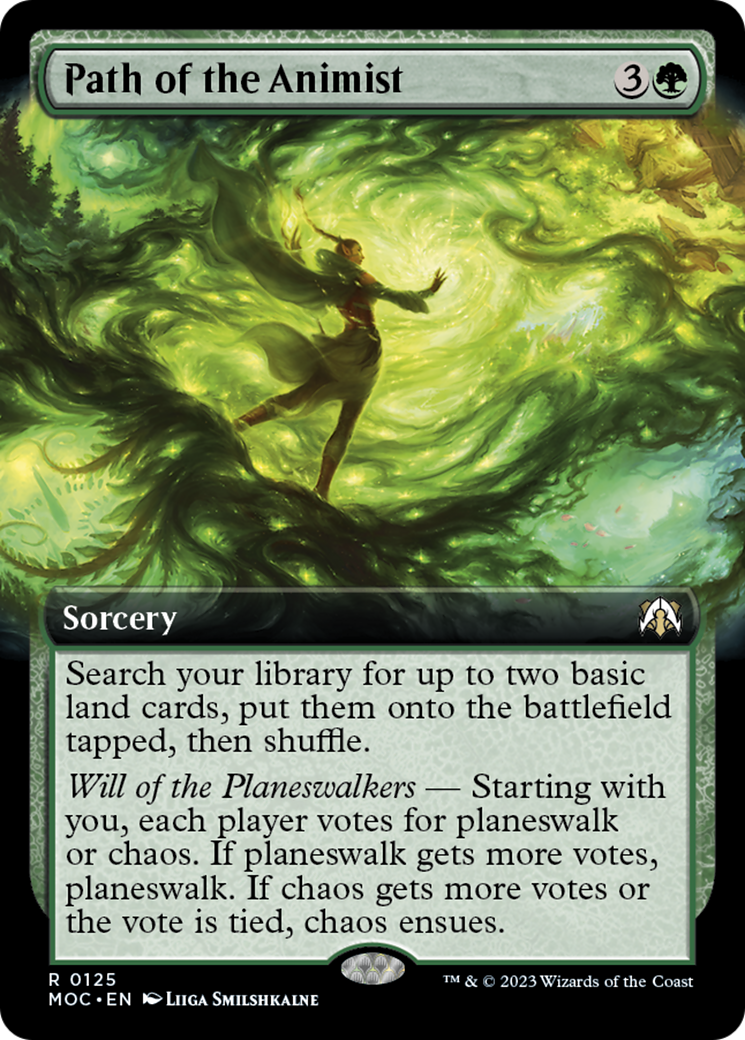 Path of the Animist (Extended Art) [March of the Machine Commander] | The CG Realm