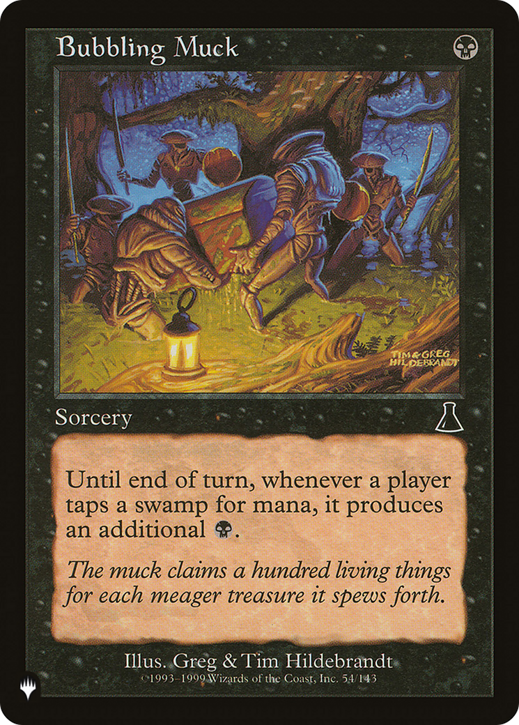 Bubbling Muck (LIST-54/143) - The List