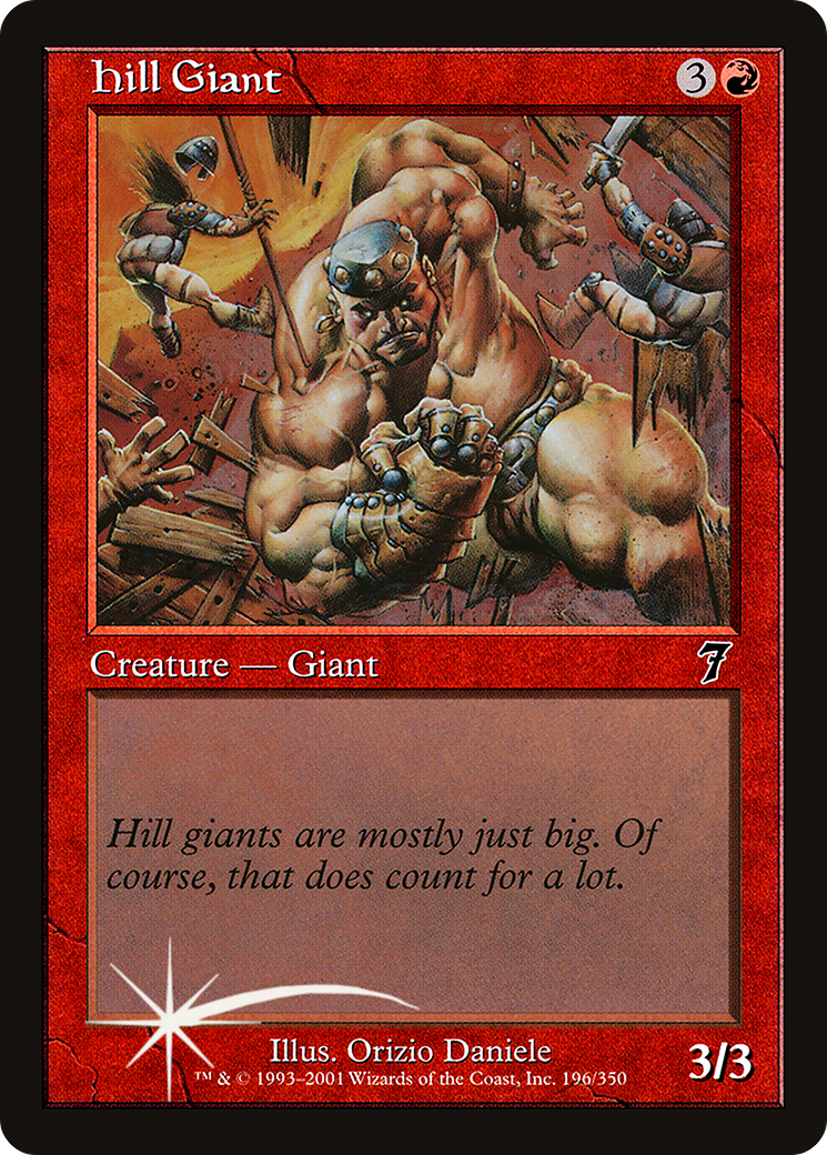 Hill Giant (7ED-196) - 7th Edition
