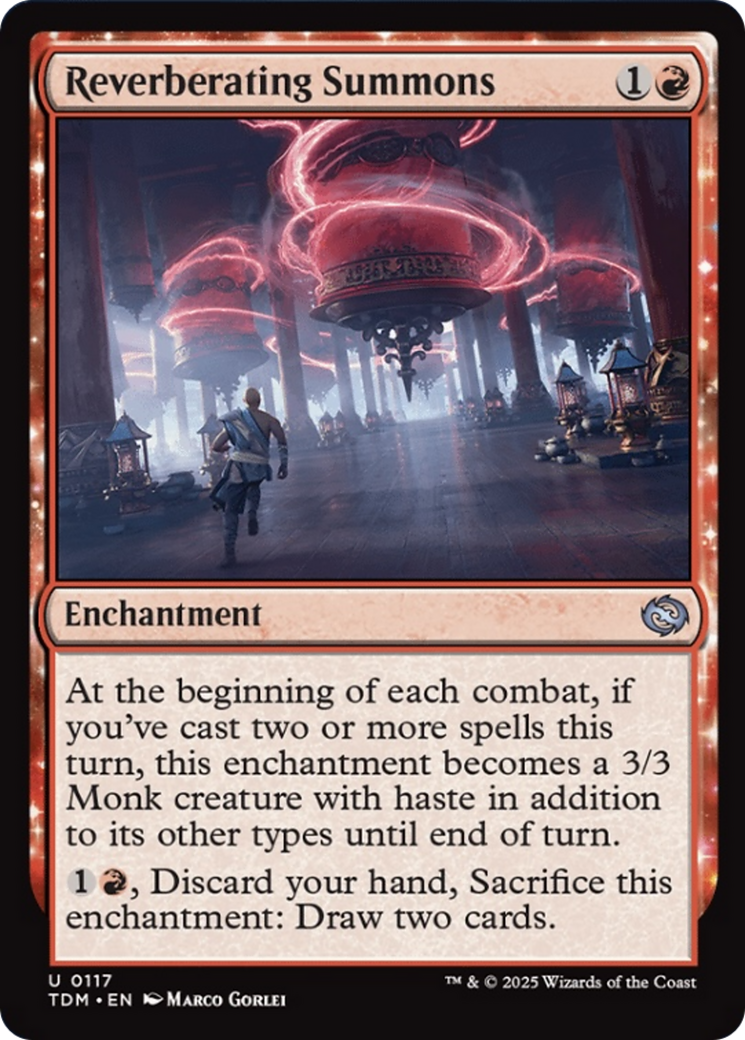 Reverberating Summons [Tarkir: Dragonstorm] | The CG Realm