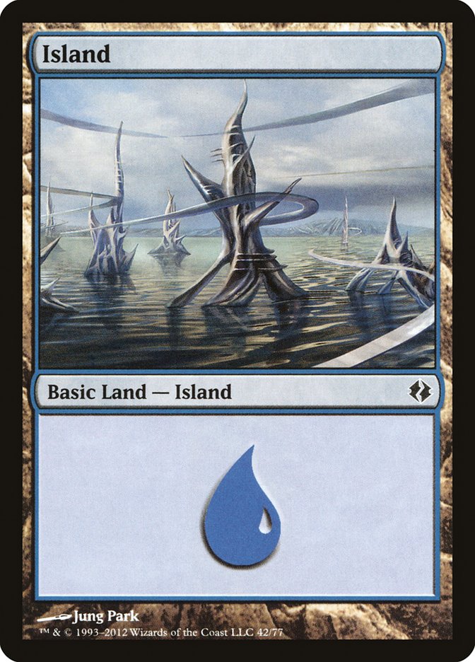 Island (42) [Duel Decks: Venser vs. Koth] | The CG Realm