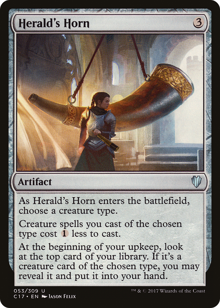 Herald's Horn (C17-053) - Commander 2017