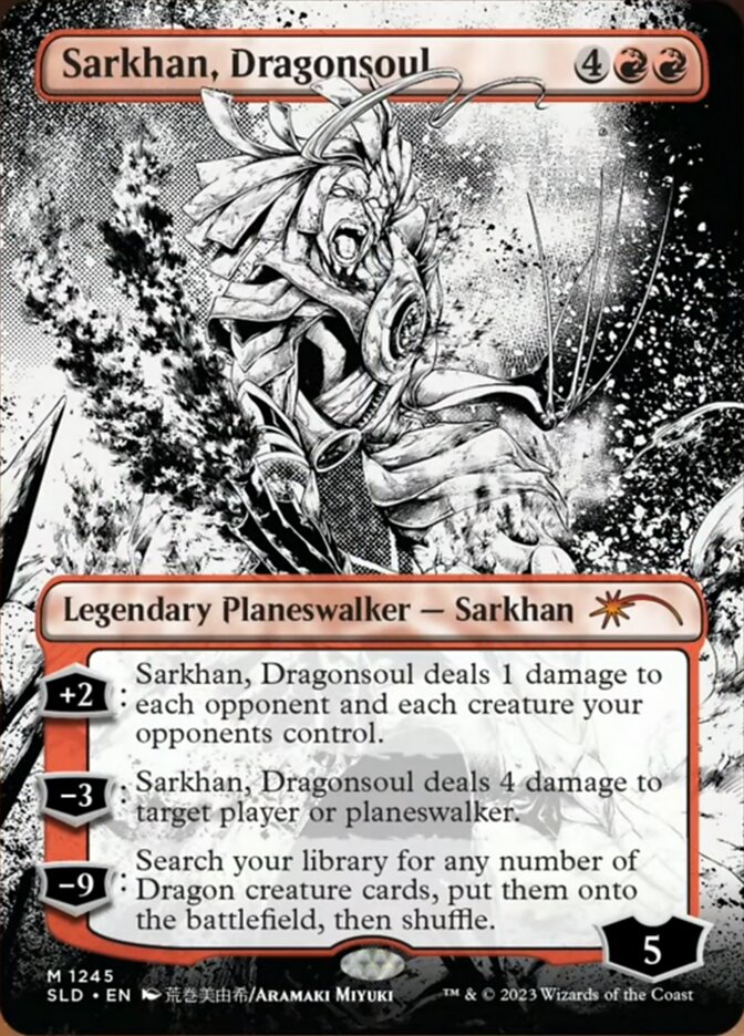 Sarkhan, Dragonsoul (Borderless) [Secret Lair Drop Series] | The CG Realm