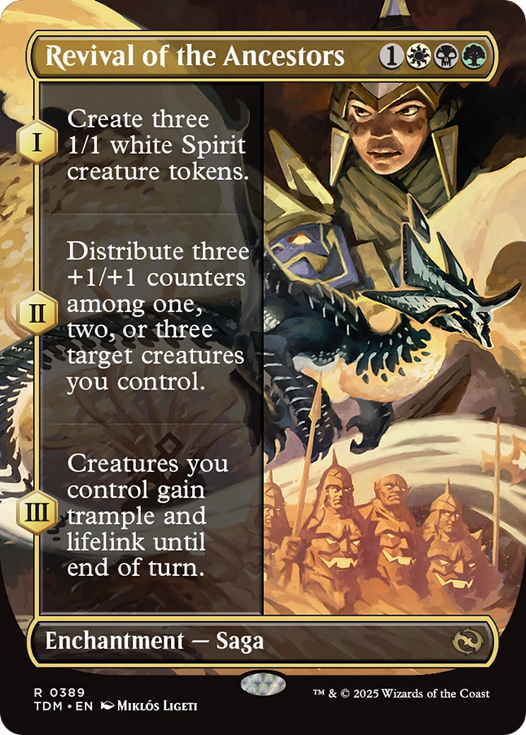 Revival of the Ancestors (Borderless) [Tarkir: Dragonstorm] | The CG Realm