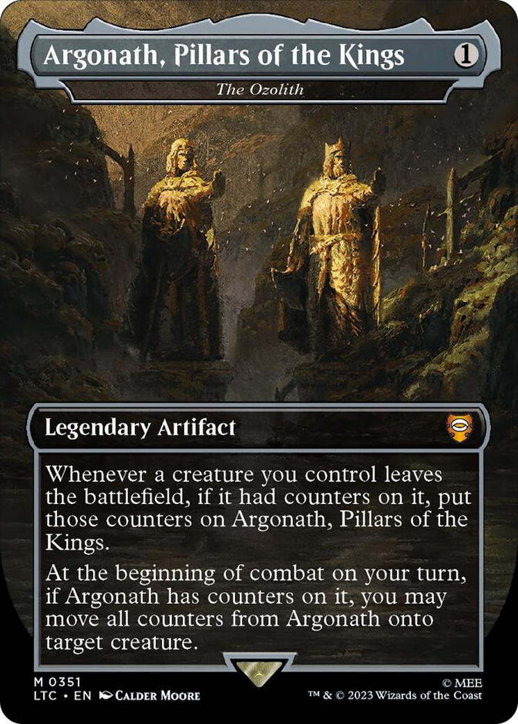 Argonath, Pillars of the Kings - The Ozolith [The Lord of the Rings: Tales of Middle-Earth Commander] | The CG Realm