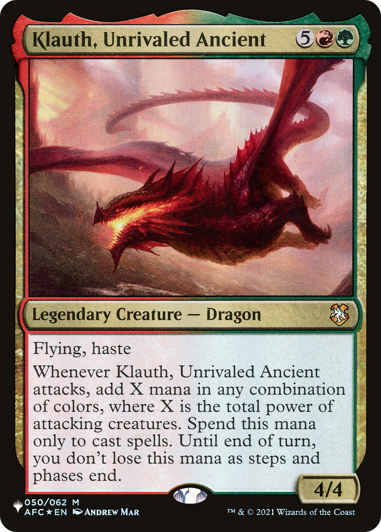 Klauth, Unrivaled Ancient [The List] | The CG Realm