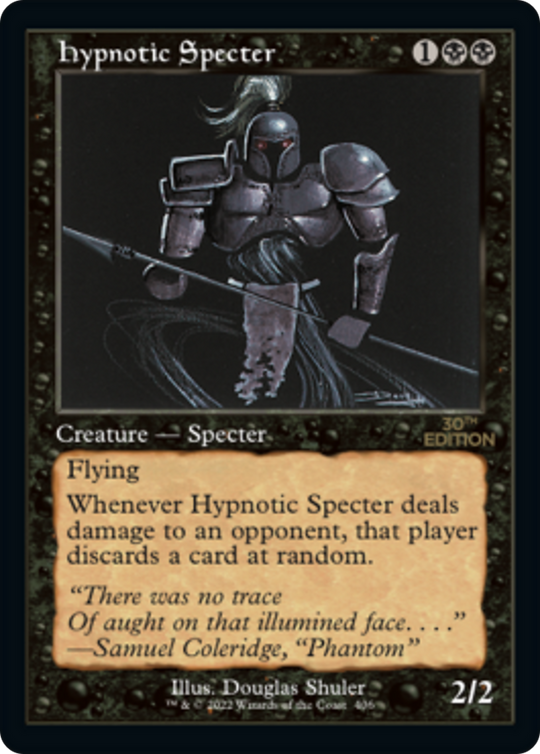 Hypnotic Specter (Retro Frame) (30A-406) - 30th Anniversary Edition