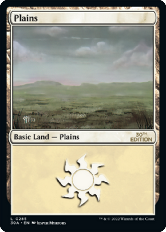 Plains (285) (30A-285) - 30th Anniversary Edition
