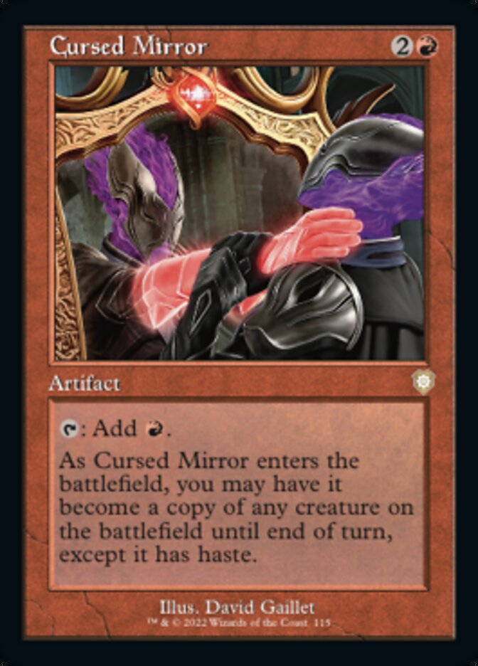 Cursed Mirror (Retro) [The Brothers' War Commander] | The CG Realm