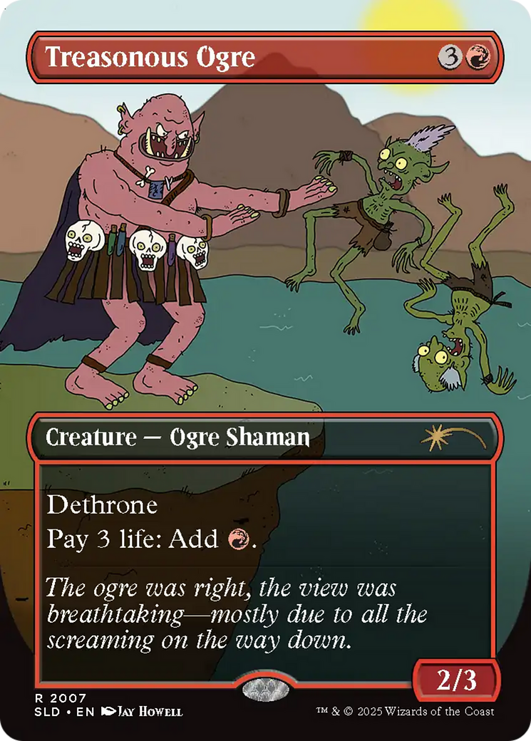 Treasonous Ogre [Secret Lair Drop Series] | The CG Realm