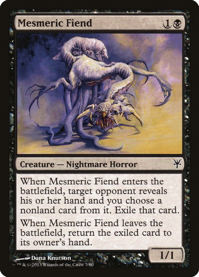 Mesmeric Fiend [Duel Decks: Sorin vs. Tibalt] | The CG Realm