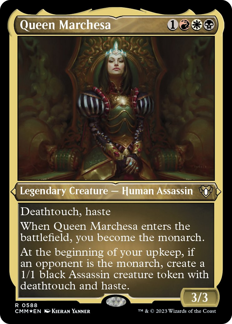 Queen Marchesa (Foil Etched) [Commander Masters] | The CG Realm