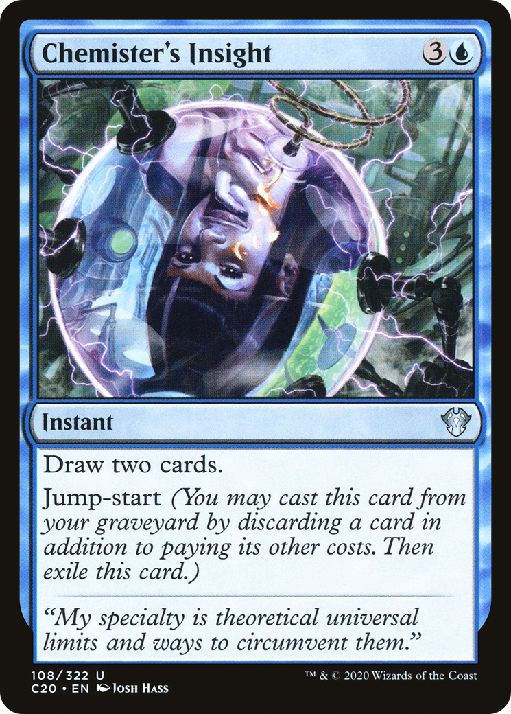 Chemister's Insight (C20-108) - Commander 2020