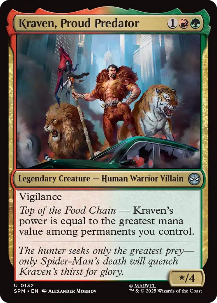 Kraven, Proud Predator [Marvel's Spider-Man] | The CG Realm