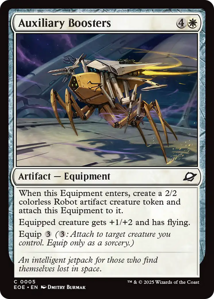 Auxiliary Boosters [Edge of Eternities] | The CG Realm