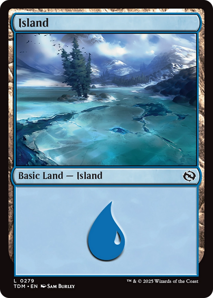 Island (0279) [Tarkir: Dragonstorm] | The CG Realm