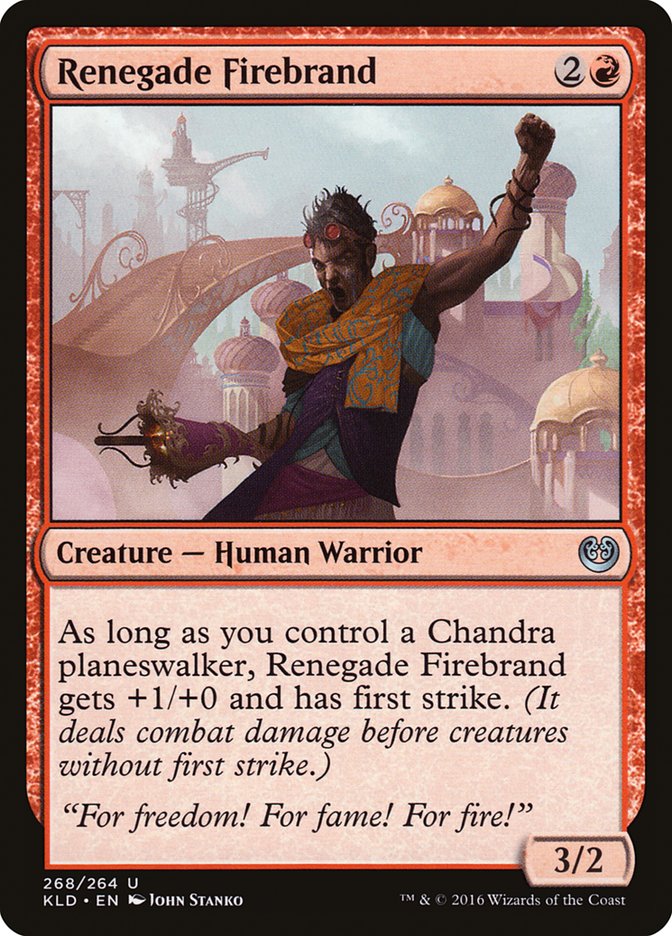 Renegade Firebrand [Kaladesh] | The CG Realm