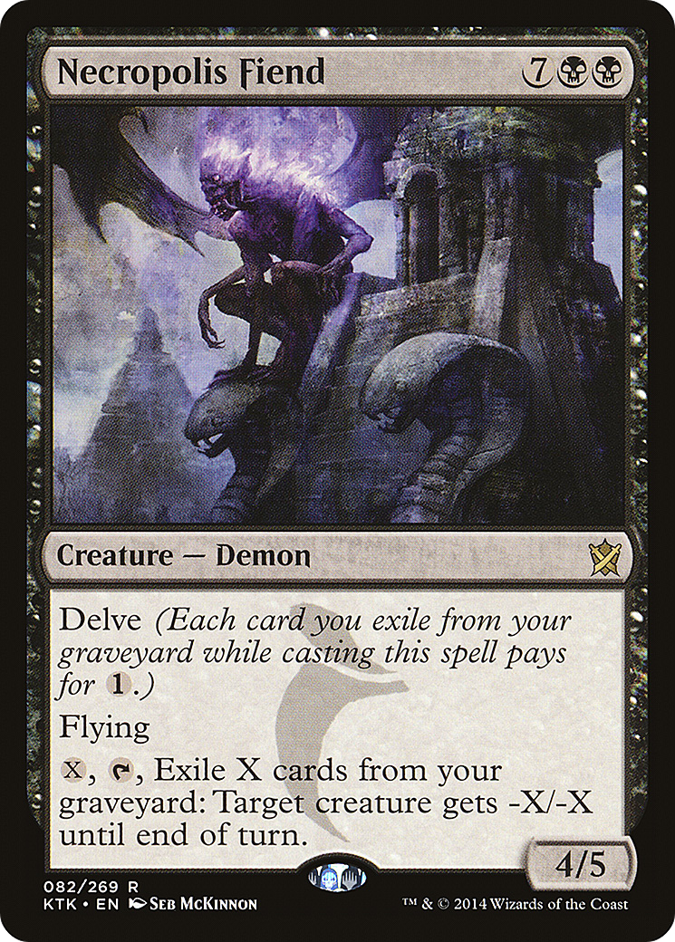 Necropolis Fiend (KTK-082) - Khans of Tarkir