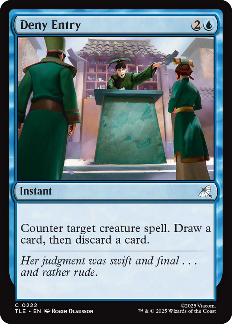 Deny Entry [Avatar: The Last Airbender: Eternal-Legal] | The CG Realm