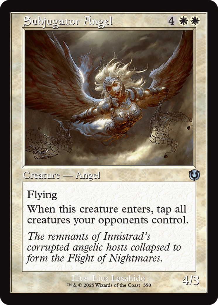 Subjugator Angel (Retro Frame) [Innistrad Remastered] | The CG Realm