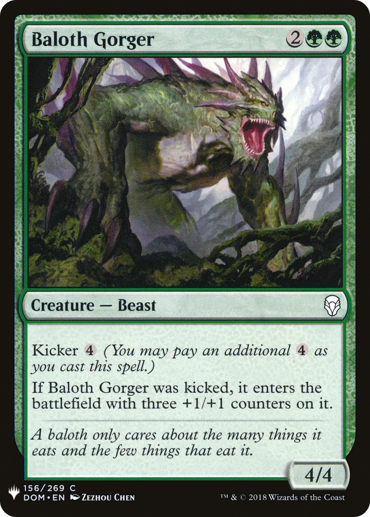 Baloth Gorger (LIST-DOM-156) - The List