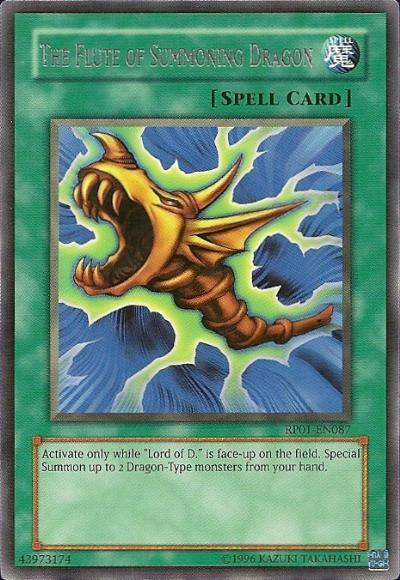 The Flute of Summoning Dragon [RP01-EN087] Rare | The CG Realm