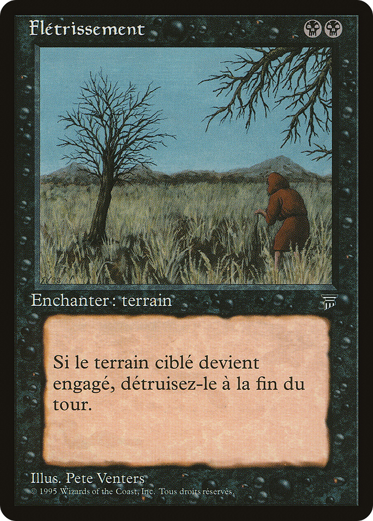 Blight (French) - "Fletrissement" (REN-) - Renaissance