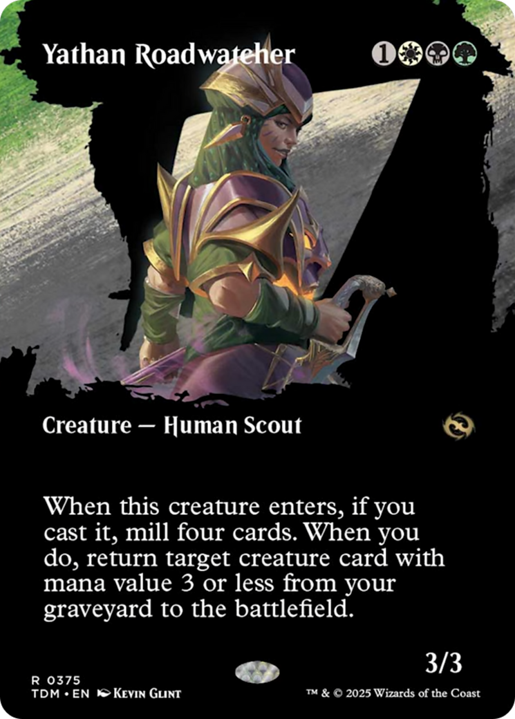 Yathan Roadwatcher (Borderless) [Tarkir: Dragonstorm] | The CG Realm