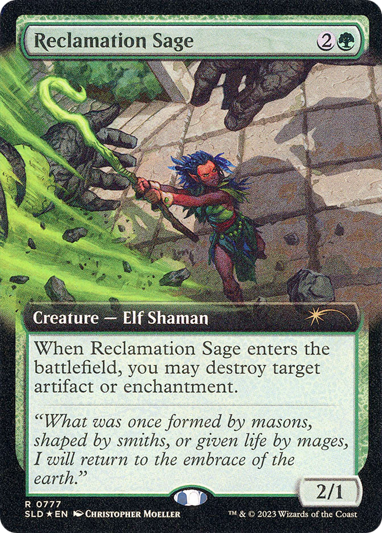 Reclamation Sage (Extended Art) [Secret Lair Drop Series] | The CG Realm