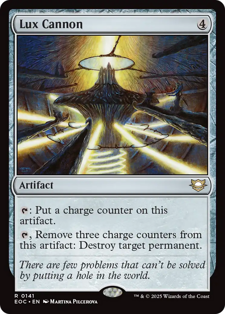 Lux Cannon [Edge of Eternities Commander] | The CG Realm