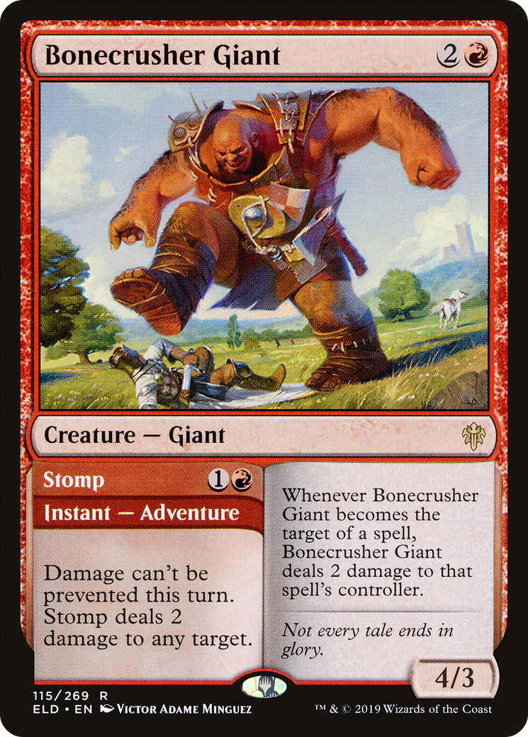 Bonecrusher Giant (ELD-115) - Throne of Eldraine